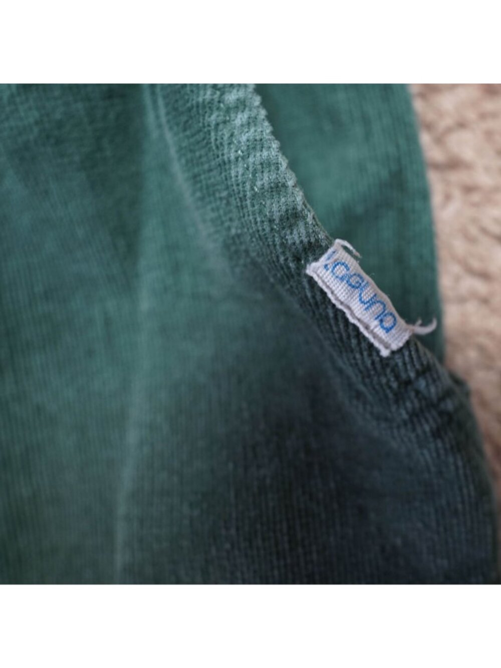 Laguna Corduroy Jogger Pants Mens M Green Slim Fit Stretch Beach Casual - Picture 9 of 9